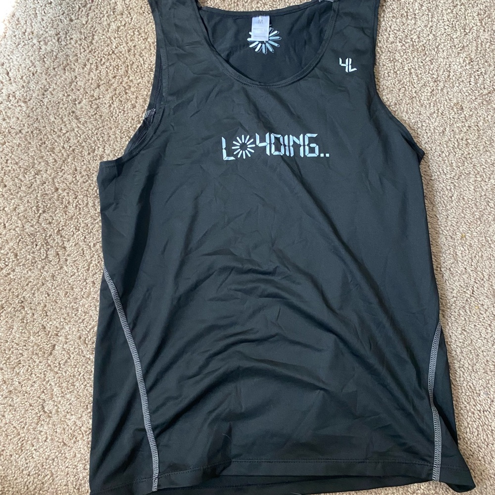 Blessings loading compression tank top